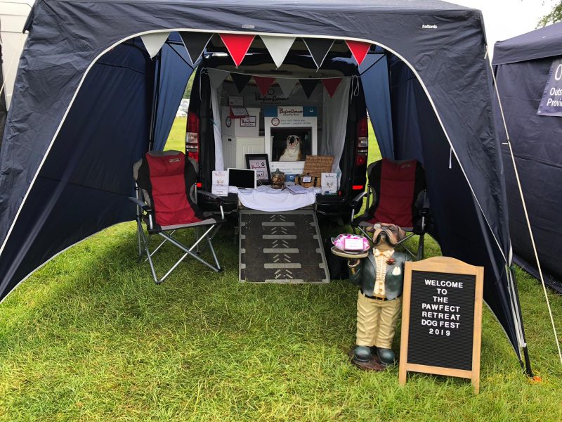 Pawfect Stand at Cheshire Dogfest