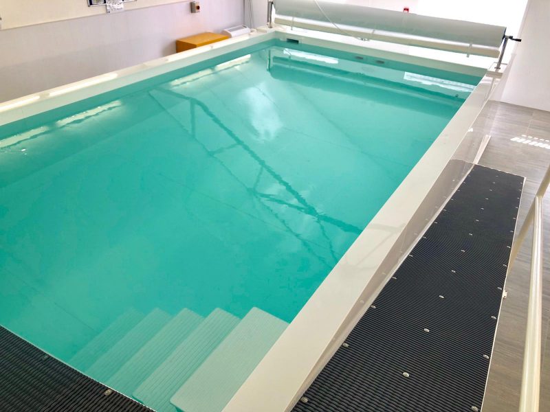 New canine hydrotherapy pool