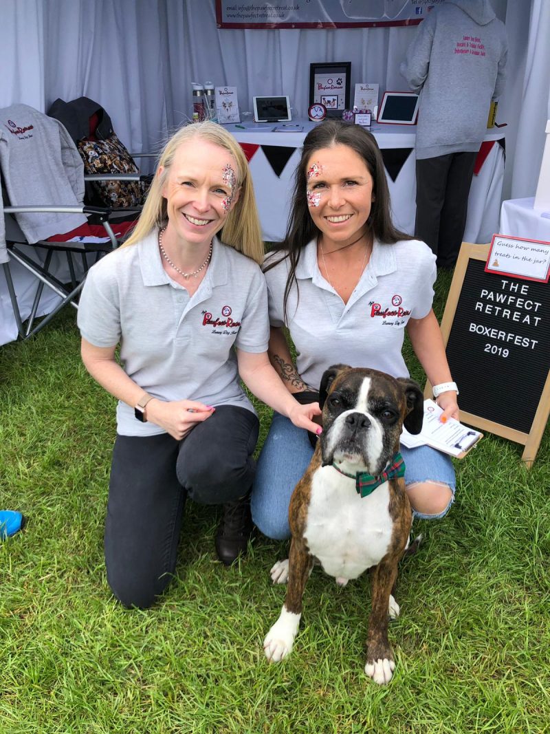 The Pawfect Retreat team at Boxerfest Liverpool