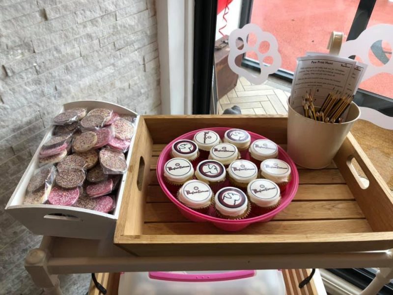 Pawfect branded goodies for Open Day